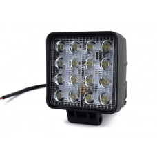 Світлодіодна робоча лампа 16x LED квадратна L0081